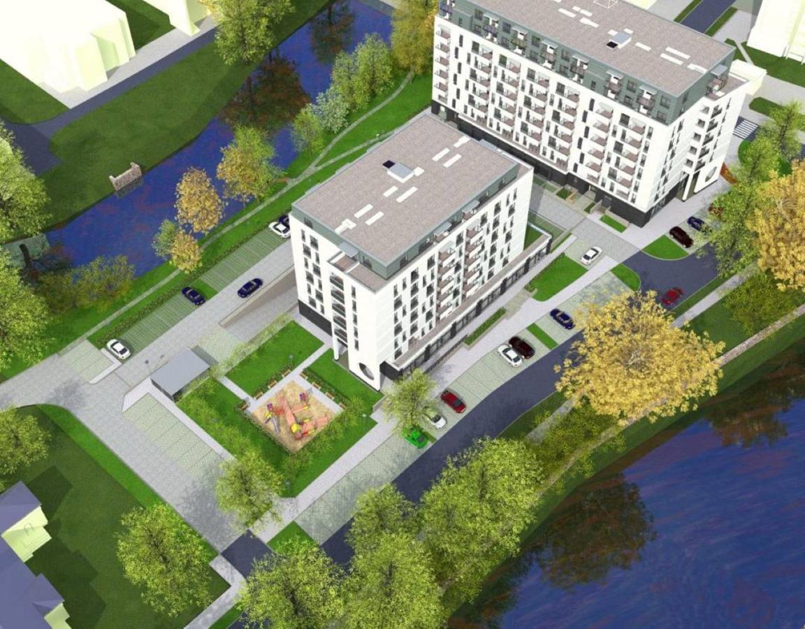 Apartament W Centrum Kolobrzegu Z Widokiem Na Rzeke Wyspa Solna Apartment Kolobrzeg