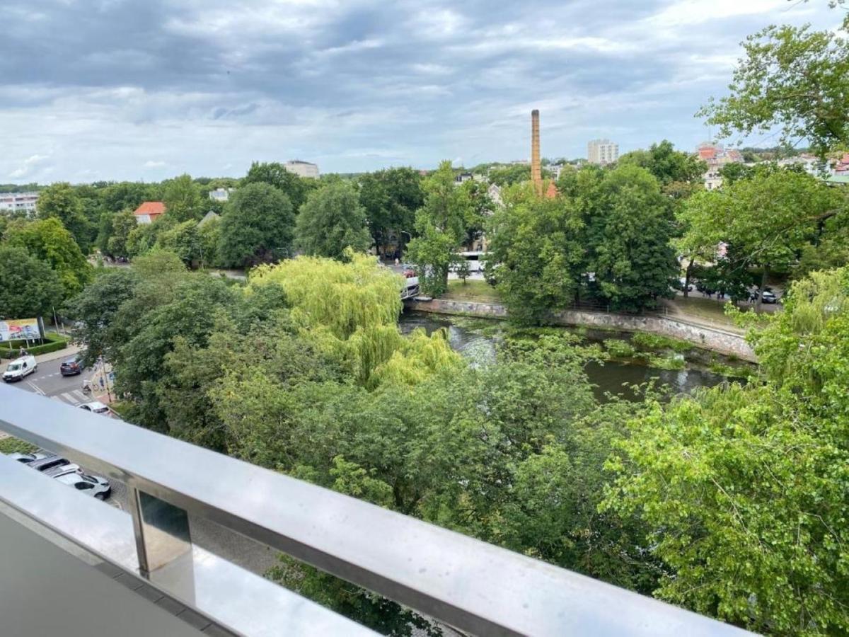 Apartament W Centrum Kolobrzegu Z Widokiem Na Rzeke Wyspa Solna Apartment Kolobrzeg